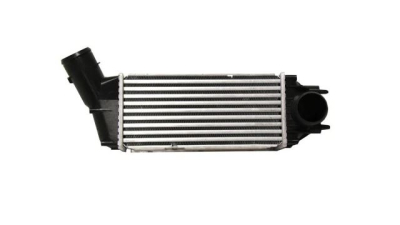 Intercooler Peugeot 307, 11.2003-04.2008, Citroen C4, 09.2004-2010, motor 1.6 HDI 80kw, diesel, cutie manuala, cu/fara AC, aluminiu brazat/plastic, 300x135x85 mm, intercooler dreapta, 