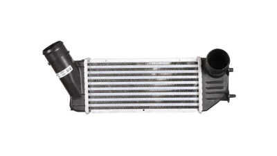 Intercooler Peugeot 307, 08.2000-2008, motor 2.0 HDI 66/79kw, Partner, 12.2002-07.2008, motor 2.0 HDI 66kw, diesel, cu/fara AC, aluminiu brazat/plastic, 300x130x65 mm, Behr/Hella, 