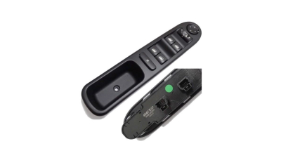 Buton reglare oglinzi, comutator macara Peugeot 307 (3_), 03.2001-09.2005; Peugeot 307 (3_), 09.2005-09.2007, parte montare Fata, Stanga, BestAutoVest 5710P-70