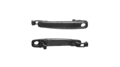 Maner usa exterior Peugeot 307 (3), 2001-09.2005, carbon, usa fata partea Stanga