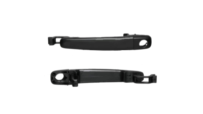 Maner usa exterior Citroen C2 (Jm), 01.2003-11.2009, Citroen C3 (Fc), 2002-12.2010,  C3 Pluriel (Hb) 2002-07.2010, Peugeot 307 (3), 2002-09.2005, negru, 9101-W4, usa fata partea Stanga