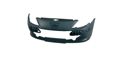 Bara fata Peugeot 307 (3_) 09.2005-09.2007, Grunduita, cu gauri pentru proiectoare, fara suporti prindere, 7401CZ