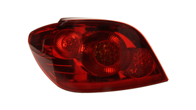 Stop spate lampa Peugeot 307 (3), 09.05-09.07 Hatchback, spate, omologare ECE, fara suport bec, 6350.XO; 6350X0, Stanga