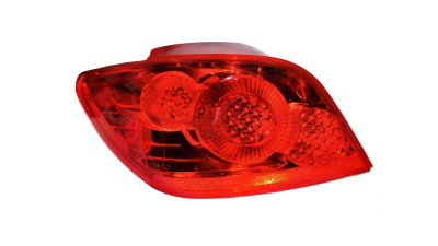 Stop spate lampa Peugeot 307 (3), 09.05-09.07 Hatchback, spate, omologare ECE, cu suport bec, 6350.XO; 6350X0, Stanga