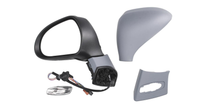 Oglinda exterioara Peugeot 308 (4) 2007-2013, Stanga, electrica, Cu incalzire, carcasa prevopsita, grunduita, Convex, View Max, 8153NG 5712515M, 8 pini, pliabila