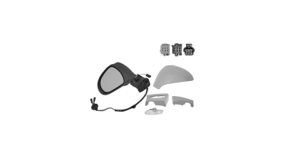 Oglinda exterioara Peugeot 308 (4) 2007-2013, Dreapta, Crom, electrica, Cu incalzire, carcasa prevopsita, grunduita, Convex, BestAutoVest 5712528E, pliabila