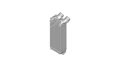 Intercooler Peugeot Partner, 04.2010-2018, Citreon DS5, 11.2011-07.2015, motor 1.6 HDI, 1.6 e-HDI, diesel, cutie manuala, cu/fara AC, aluminiu brazat/plastic, 300x150x76 mm, SRLine, 