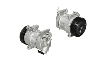 Compresor aer conditionat Citroen Berlingo, 2008-2018, motor 1.6, 72/88kw, Peugeot Partner, 2008-2018, motor 1.6, 88kw, benzina, rola curea 119 mm, 6 caneluri, de tip Denso: 5SEL12C