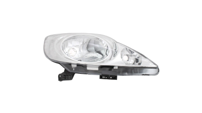 Far Peugeot 107 (P) 09.2005-05.2012, Dreapta, tip bec H4, electric, fara motoras, ECE, Depo, 6206-74, 811100H030