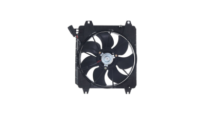 GMV radiator electroventilator Citroen C1 (Cm/Cn), 06.2005-2014, Peugeot 107 (P), 06.2005-2014 Model P107, Toyota Aygo (Ab1), 07.2005-2014 Motorizari 1, 4 Hdi 40kw Diesel, tip climatizare fara AC, cutie Manuala, dimensiune 150W/330mm, cu 2pini, plastic, A