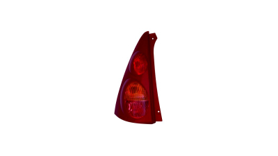 Stop spate lampa Citroen C1 (Pm/Pn), 09.05-05.12, Peugeot 107 (P), 09.05-05.12, spate, omologare ECE, fara suport bec, 6350X6; 815600H040, Stanga