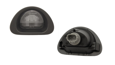 Lampa numar Citroen C1 (Pm/Pn), 09.2005-08.2014, Peugeot 107 (P), 09.2005-12.2014, partea Stanga=Dreapta, Spate, Omologare: ECE, OE