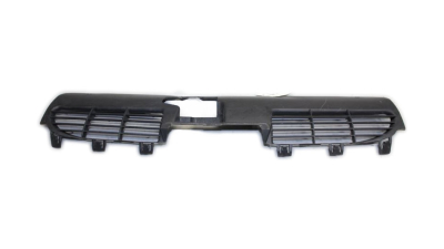 Grila radiator Peugeot 206 (2 ), 01.1998-04.2009, Ornament masca + grila interior, Completa, Cromat, 7804H4; 7804H4+7804H5; 7804H5