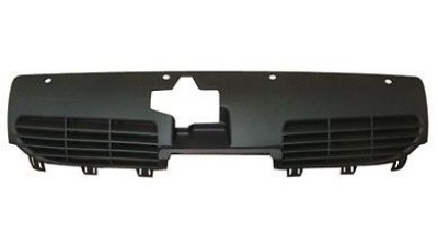 Grila radiator Peugeot 206 (2), 01.1998-04.2009, interior, negru, 00000007804H5, 5723051R
