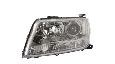 Far Peugeot 206 (2),12.2005-04.2009, Electric, tip bec H1+H7, omologare ECE, fara motoras, 6208A0, Stanga