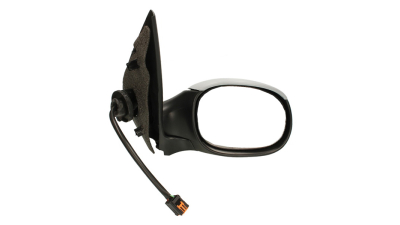 Oglinda exterioara Peugeot 206 (2_) 08.2003-04.2009 (fara COUPE) partea dreapta View Max crom convex carcasa prevopsita grunduita reglare electrica cu incalzire 5723526M, mufa rectangulara