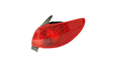 Stop spate lampa Peugeot 206 (2), 02.03-04.09 Hatchback, spate, omologare ECE, fara suport bec, 6351R9; 6351S0, Dreapta