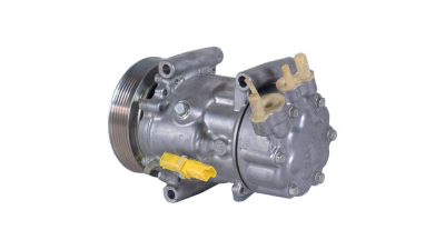 Compresor aer conditionat Citroen C3, 2010-2016, motor 1.2 THP, 81kw, C3, 2016-, 1.2 PureTech, 81kw, benzina, rola curea 110 mm, 6 caneluri, tip Sanden: SNE12