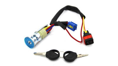 Contact pornire Peugeot 206 01.1998-04.2009, complet partea electrica+ partea mecanica , fara imobilizator 4162.P0