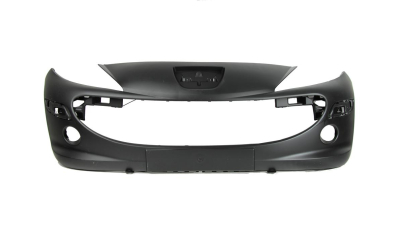 Bara fata Peugeot 207 (W), 05.2006-12.2013, grunduit, cu locas pentru proiectoare, 7401EQ  5724071J