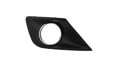 Rama lampa ceata , suport proiector fata, dreapta Peugeot 207 (W ), 09-12.2013, cu cadru cromat, 7452ZZ