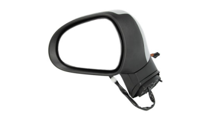 Oglinda exterioara Peugeot 207 (W_) 05.2006-12.2013 partea stanga View Max crom convex carcasa prevopsita grunduita reglare electrica cu incalzire,  7pini