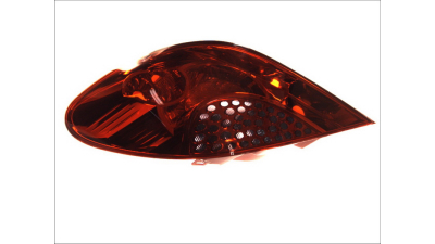 Stop spate lampa Peugeot 207 (W), 05.06-06.09 Hatchback, spate, omologare ECE, cu suport bec, 6350.Y7; 6350Y7, Stanga