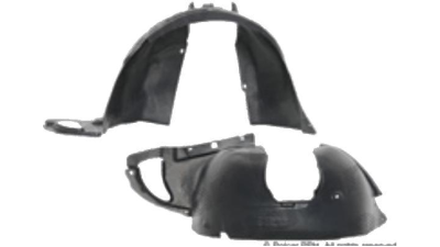 Carenaj roata Peugeot 207 (W), 05.2006-12.2013, partea Stanga, Fata, 5724FL1Q, polietilena