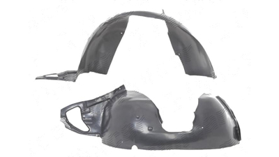 Carenaj aripa interioara, aparatori noroi Peugeot 207 (W), 05.2006-12.2013, fata, Stanga, polipropilena (PP/PPE)