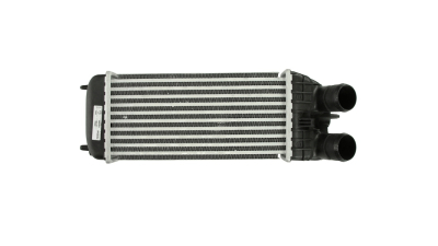 Intercooler Peugeot 207, 08.2009-, motor 1.6 HDI 68/82kw, Citroen DS3, 04.2010-2015, motor 1.4 HDI 50kw, diesel, cu/fara AC, aluminiu brazat/plastic, 300x147x80 mm, SRLine, 