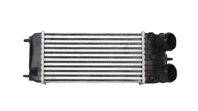 Intercooler Peugeot 208, 03.2012-, motor 1.4 HDI, 1.6 e-HDI, diesel, cutie manuala, cu/fara AC, aluminiu brazat/plastic, 300x147x76 mm, 