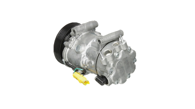 Compresor aer conditionat Citroen Berlingo, 2008-2018, motor 1.6, 66/80/88kw, benzina; 1.6 HDI, 55/66/68/73kw, 80/85/88kw, diesel, rola curea 119 mm, 6 caneluri, tip Sanden: SD6C12