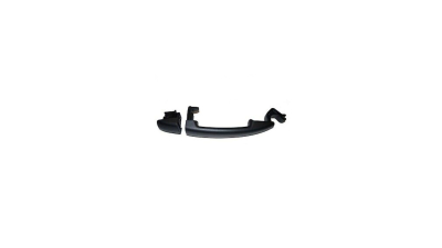 Maner usa exterior Citroen C3 2010-2016, C4 2004-09.2008, Berlingo 2004-2012,  Jumpy 2007-2016, Fiat Scudo 2007-, Peugeot 2008, 308 (4_) 2007-2011, 5008 , 207 (W_) 2006-2013, Partner 2008-, Expert 2007-2016, usa fata Dreapta, negru/texturat