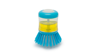 Perie pentru vase cu dozator detergent – albastru, 1 buc., 57310