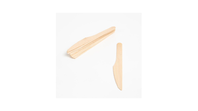 Set tacamuri din lemn - cutit - 12 piese / pachet, 1 buc., 57326B