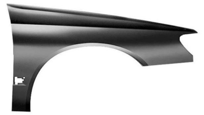 Aripa fata Peugeot 406 (8), (Sedan + Combi) 10.1995-03.1999, partea Stanga, cu gaura pentru semnalizare, 7840F4, 574601-J galvanizata