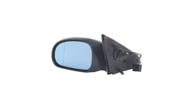 Oglinda exterioara Peugeot 406 (8_) (Sedan + Combi) 10.1995-03.1999 partea stanga BestAutoVest asferica carcasa prevopsita grunduita reglare electrica cu incalzire