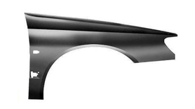 Aripa fata Peugeot 406 (8), (Sedan + Combi) 04.1999-04.2004, partea Dreapta, fara gaura pentru semnalizare, 7841L6, 574702-J, galvanizata