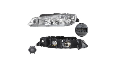 Far Peugeot 406 (Sedan + Combi) 04.1999-04.2004 TYC partea Dreapta, tip bec H7+H7 fara motoras