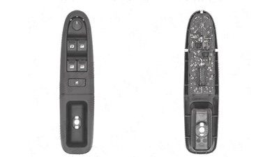 Buton reglare oglinzi, comutator macara usa Peugeot 406 (8), 10.1995-04.2004, 4 butoane