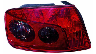 Stop spate lampa Peugeot 407, 05.04-12.10 Sedan, spate, omologare ECE, fara suport bec, 6350GC; 6350S8; 6350V9; 89038195, Stanga