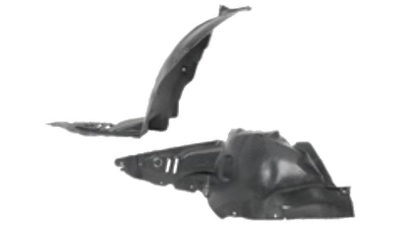 Carenaj roata Peugeot 407, 05.2004-12.2010, partea Stanga, Punte fata partea din Fata 7136X1, 5751FL1T, Model COUPE