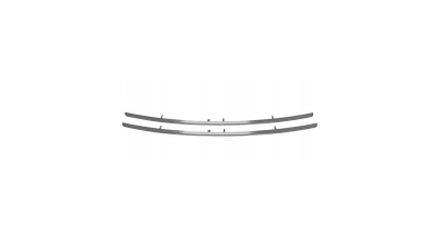 Bandou grila bara protectie Peugeot 508, 11.2010-12.2014, Fata, Stanga + Dreapta, Aftermarket