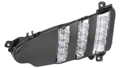 Lumina de zi Peugeot 508, 11.2010-12.2014, Model Rxh, partea Stanga, cu Lucas; cu lumina de parcare LED; LED+PY21W; Omologare: ECE, HELLA
