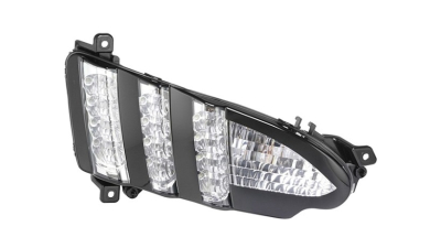 Lumina de zi Peugeot 508, 11.2010-12.2014, Model Rxh, partea Dreapta, cu Lucas; cu lumina de parcare LED; LED+PY21W; Omologare: ECE, HELLA