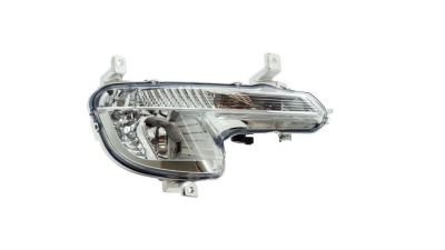 Proiector ceata PEUGEOT 508, 11.2010-12.2014, DEPO, fata, partea dreapta, cu lumina de zi; H8+P13W+PY21W; fara soclu bec;