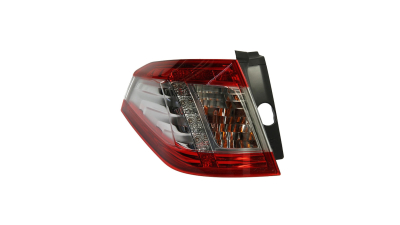 Stop spate lampa Peugeot 508, 11.2010-12.2014 model Combi, partea Stanga, cu suport becuri, partea exteRioara, LED, Depo