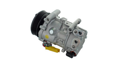 Compresor aer conditionat Citroen C5 (RD/TD), 2008-, motorizare 2.0 HDI, 100kw/103kw/110kw/ 120kw/132kw, diesel, rola curea 110 mm, 6 caneluri, tip Sanden: SD6C12