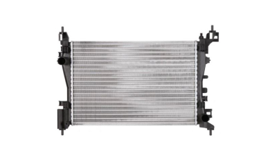 Radiator racire Peugeot Bipper, 11.2007-, Fiat Fiorino, 02.2008-, Citroen Nemo, 11.2007-, motor 1.4, 54 kw, benzina, cutie manuala, cu/fara AC, 540x368x22 mm, aluminiu brazat/plastic, 