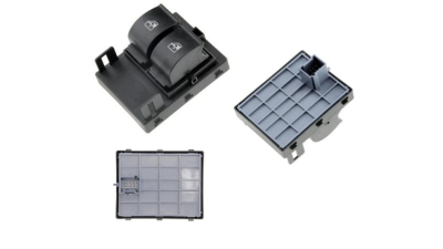 Buton , comutator macara usa Citroen Nemo (Aa), 10.2007-, Fiat Fiorino/Qubo, 10.2007-; Peugeot Bipper, 10.2007-, dublu